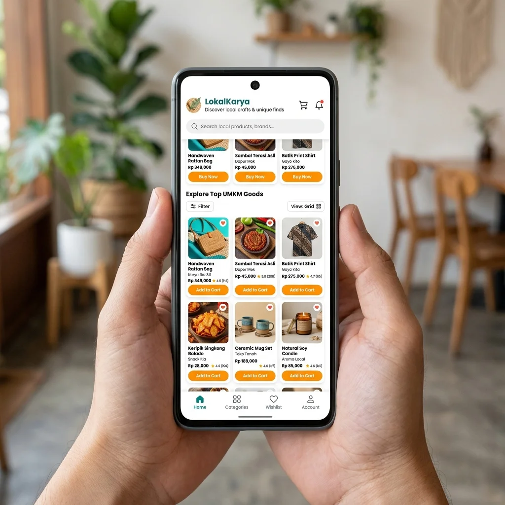 Mobile App E-Commerce